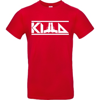 KillaPvP KillaPvP - Logo T-Shirt B&C EXACT 190 - Red