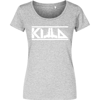 KillaPvP KillaPvP - Logo T-Shirt Girlshirt heather grey