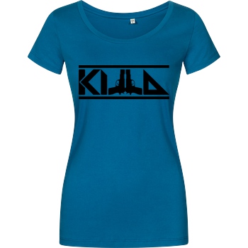 KillaPvP KillaPvP - Logo T-Shirt Girlshirt petrol