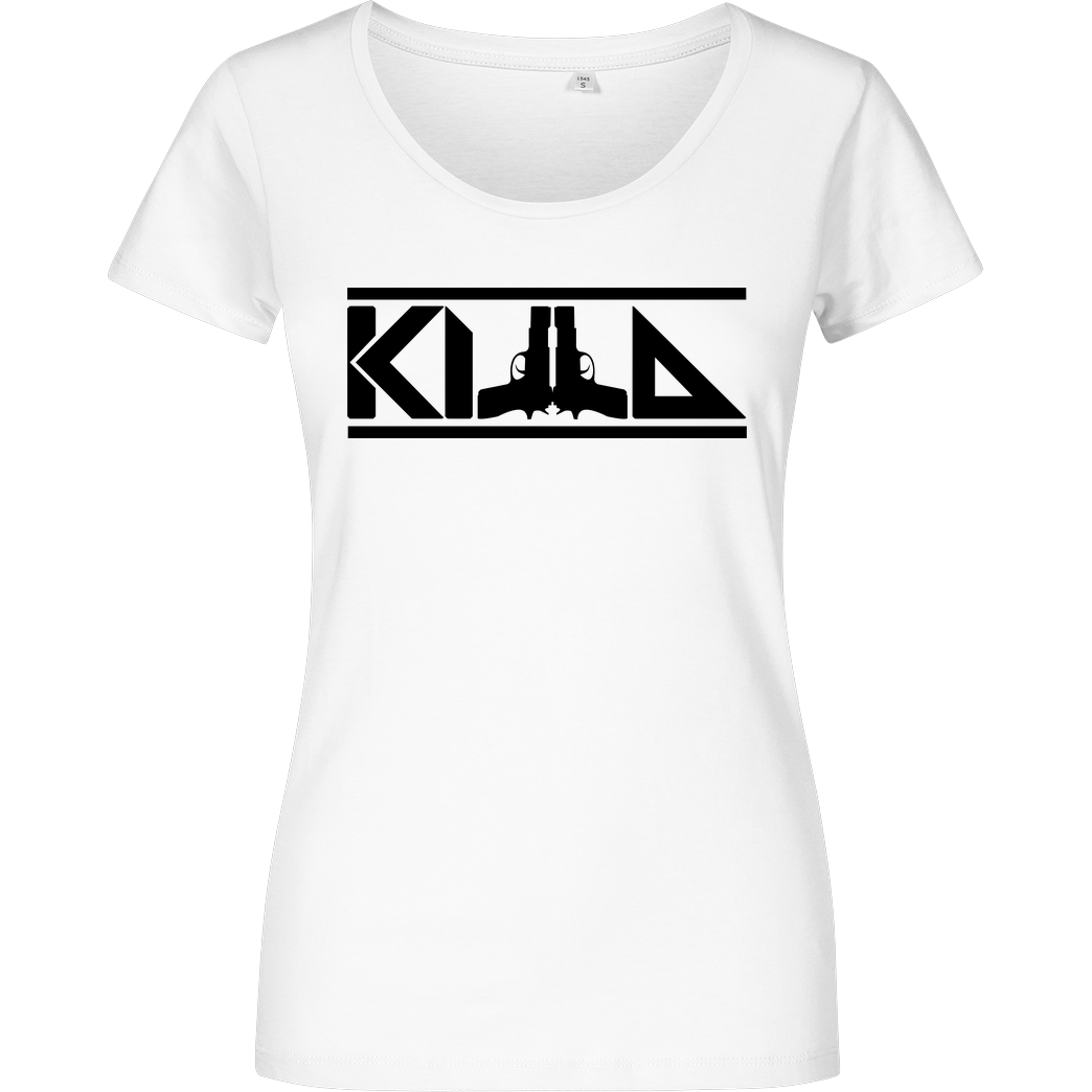 KillaPvP KillaPvP - Logo T-Shirt Girlshirt weiss