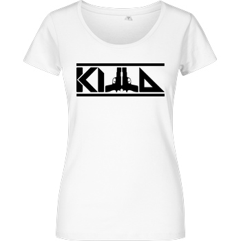 KillaPvP KillaPvP - Logo T-Shirt Girlshirt weiss