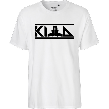 KillaPvP - Logo Fairtrade T-Shirt - white