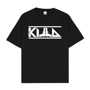 KillaPvP - Logo Oversize T-Shirt - Black