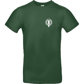 KillaPvP KillaPvP - Sword T-Shirt B&C EXACT 190 -  Bottle Green