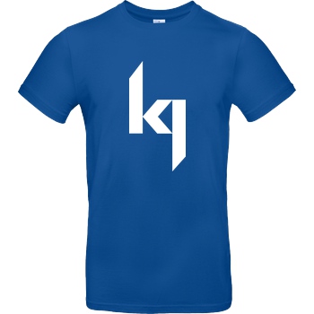 Kjunge Kjunge - Logo T-Shirt B&C EXACT 190 - Royal Blue