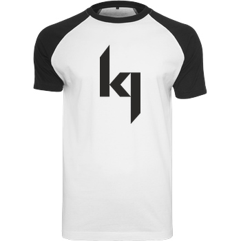 Kjunge Kjunge - Logo T-Shirt Raglan Tee white