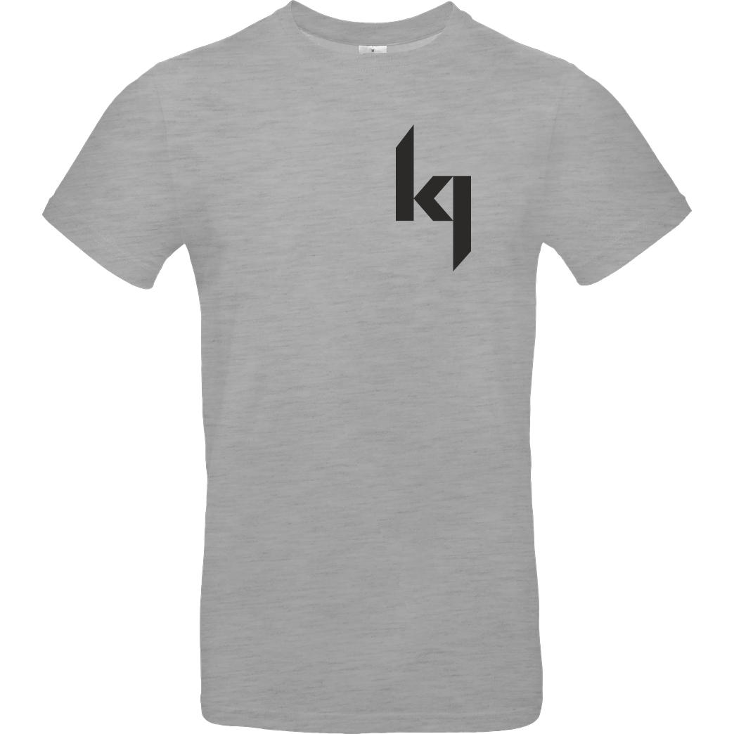 Kjunge Kjunge - Small Logo T-Shirt B&C EXACT 190 - heather grey
