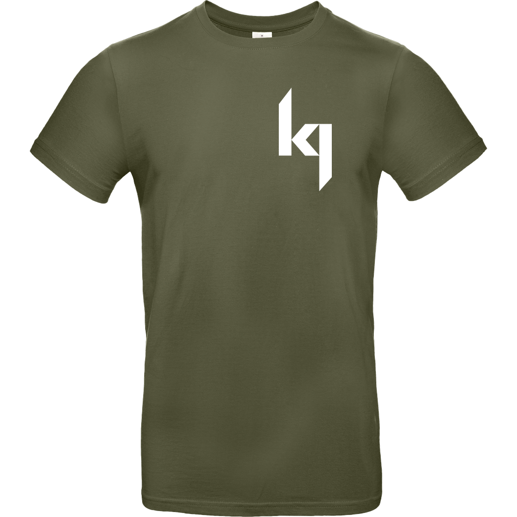 Kjunge Kjunge - Small Logo T-Shirt B&C EXACT 190 - Khaki