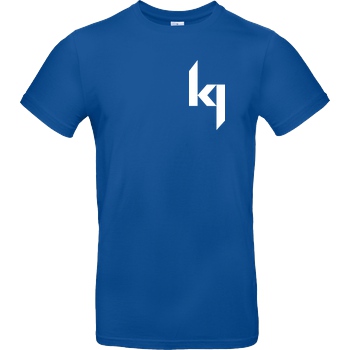 Kjunge Kjunge - Small Logo T-Shirt B&C EXACT 190 - Royal Blue