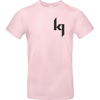 Kjunge Kjunge - Small Logo T-Shirt B&C EXACT 190 - Light Pink
