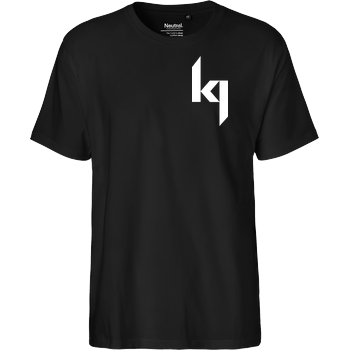 Kjunge - Small Logo Fairtrade T-Shirt - black