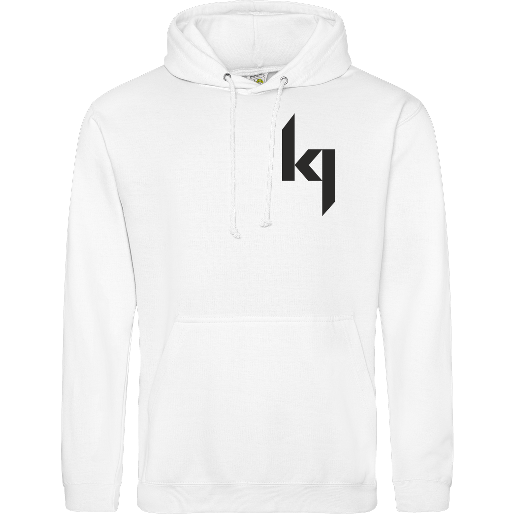 Kjunge Kjunge - Small Logo Sweatshirt JH Hoodie - Weiß