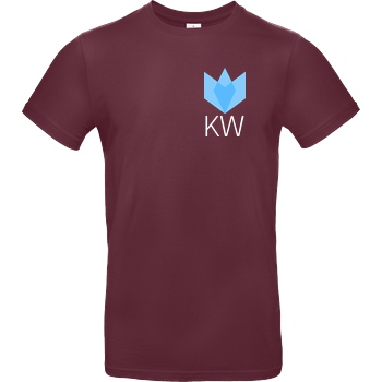 KLAERWERK Community Klaerwerk Community - KW T-Shirt B&C EXACT 190 - Burgundy