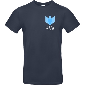 KLAERWERK Community Klaerwerk Community - KW T-Shirt B&C EXACT 190 - Navy