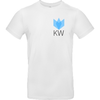 KLAERWERK Community Klaerwerk Community - KW T-Shirt B&C EXACT 190 -  White