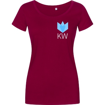 KLAERWERK Community Klaerwerk Community - KW T-Shirt Girlshirt berry