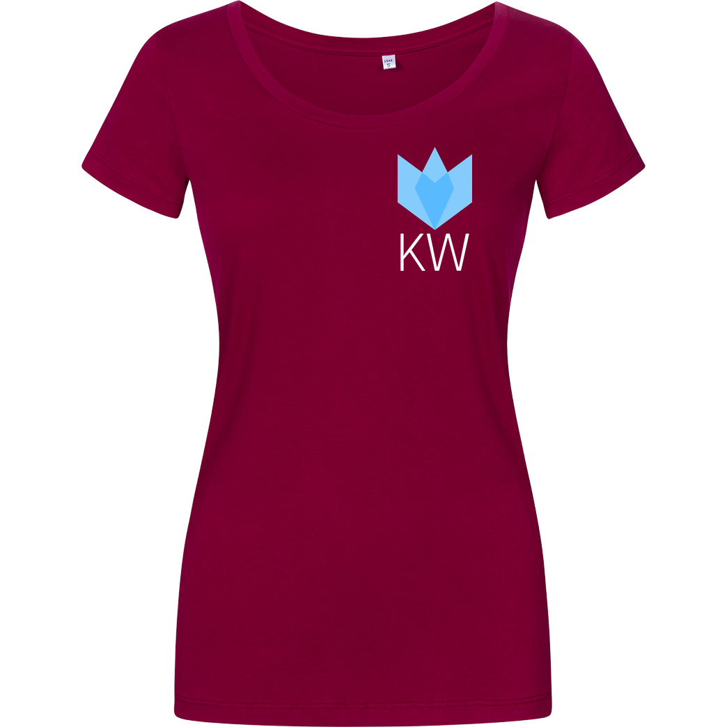 KLAERWERK Community Klaerwerk Community - KW T-Shirt Girlshirt berry