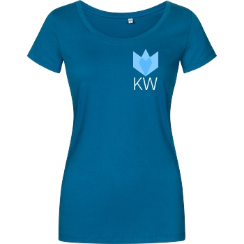 KLAERWERK Community Klaerwerk Community - KW T-Shirt Girlshirt petrol