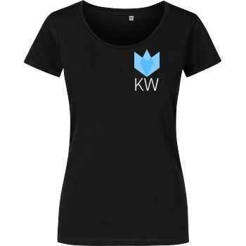 KLAERWERK Community Klaerwerk Community - KW T-Shirt Girlshirt schwarz