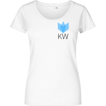 KLAERWERK Community Klaerwerk Community - KW T-Shirt Girlshirt weiss