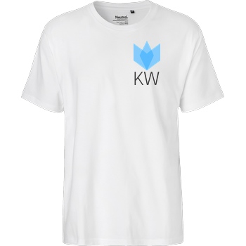 KLAERWERK Community Klaerwerk Community - KW T-Shirt Fairtrade T-Shirt - white