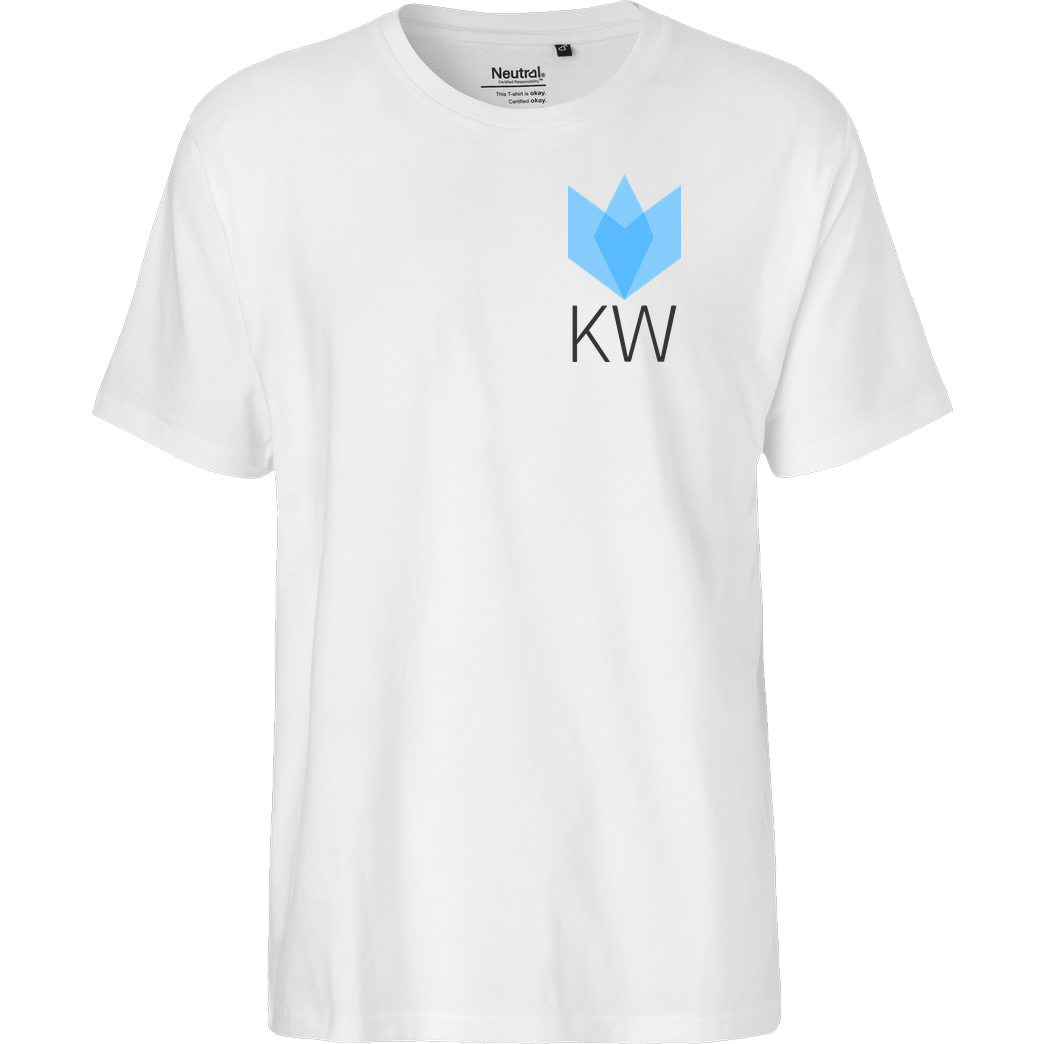 KLAERWERK Community Klaerwerk Community - KW T-Shirt Fairtrade T-Shirt - white