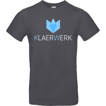 KLAERWERK Community Klaerwerk Community - Logo T-Shirt B&C EXACT 190 - Dark Grey
