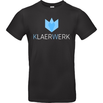 KLAERWERK Community Klaerwerk Community - Logo T-Shirt B&C EXACT 190 - Black