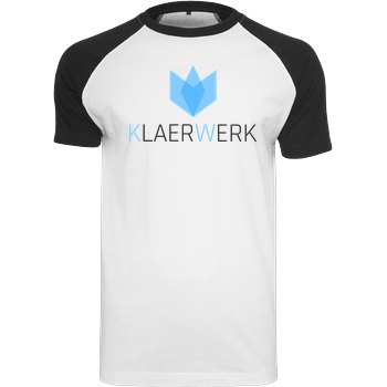 KLAERWERK Community Klaerwerk Community - Logo T-Shirt Raglan Tee white