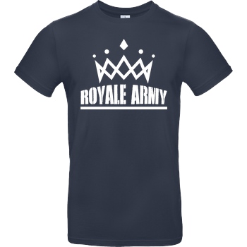 Krench Royale Krench - Royale Army T-Shirt B&C EXACT 190 - Navy