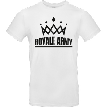 Krench Royale Krench - Royale Army T-Shirt B&C EXACT 190 -  White