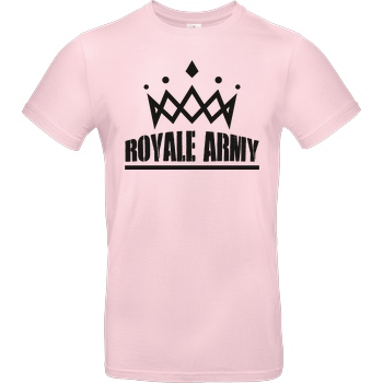 Krench Royale Krench - Royale Army T-Shirt B&C EXACT 190 - Light Pink