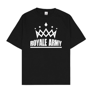 Krench Royale Krench - Royale Army T-Shirt Oversize T-Shirt - Black