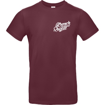 Krench Royale Krench - Royale T-Shirt B&C EXACT 190 - Burgundy