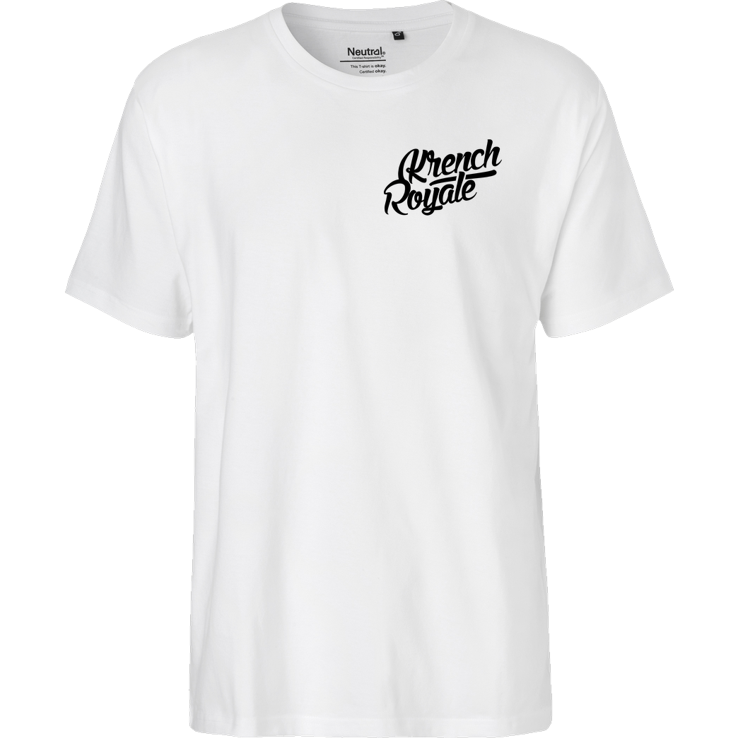 Krench Royale Krench - Royale T-Shirt Fairtrade T-Shirt - white