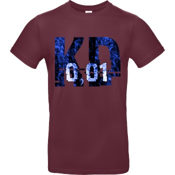 Krench Royale Krencho - Blue Matter T-Shirt B&C EXACT 190 - Burgundy
