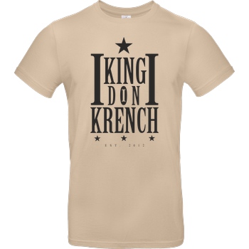 Krench Royale Krencho - Don Krench T-Shirt B&C EXACT 190 - Sand