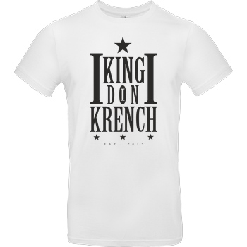 Krench Royale Krencho - Don Krench T-Shirt B&C EXACT 190 -  White