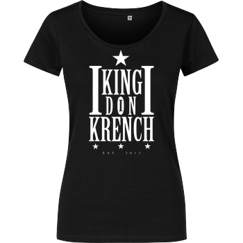 Krench Royale Krencho - Don Krench T-Shirt Girlshirt schwarz