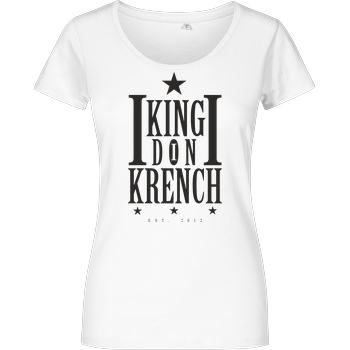 Krench Royale Krencho - Don Krench T-Shirt Girlshirt weiss