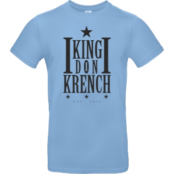 Krench Royale Krencho - Don Krench T-Shirt B&C EXACT 190 - Sky Blue