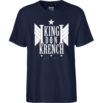 Krench Royale Krencho - Don Krench Wings T-Shirt Fairtrade T-Shirt - navy
