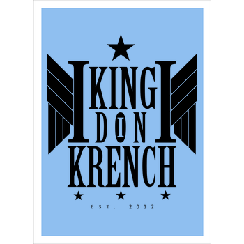 Krencho - Don Krench Wings Art Print light blue