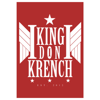 Krencho - Don Krench Wings Art Print red