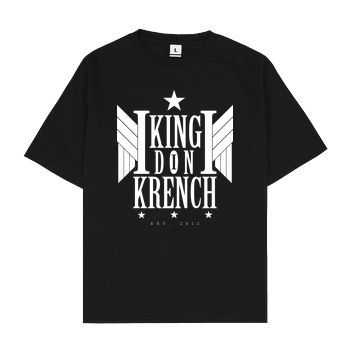 Krencho - Don Krench Wings Oversize T-Shirt - Black