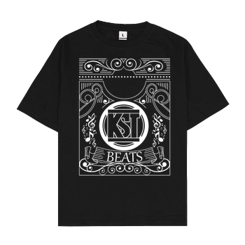 KsTBeats KsTBeats - Oldschool T-Shirt Oversize T-Shirt - Black