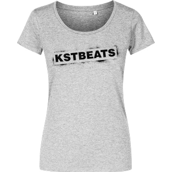 KsTBeats KsTBeats - Splatter T-Shirt Girlshirt heather grey