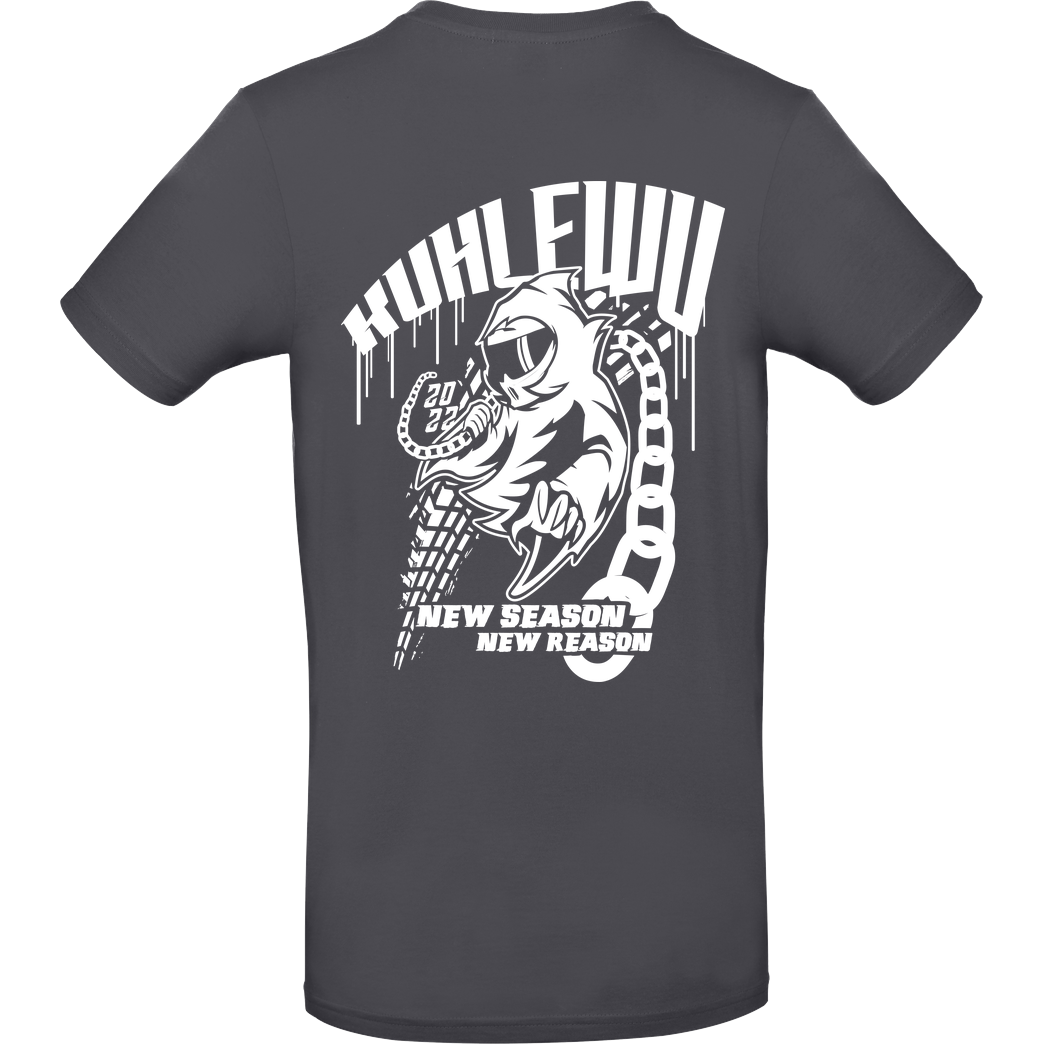 Kuhlewu Kuhlewu - New Season White Edition T-Shirt B&C EXACT 190 - Dark Grey