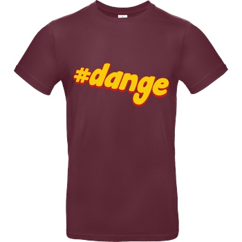 Kunga Kunga - #dange T-Shirt B&C EXACT 190 - Burgundy