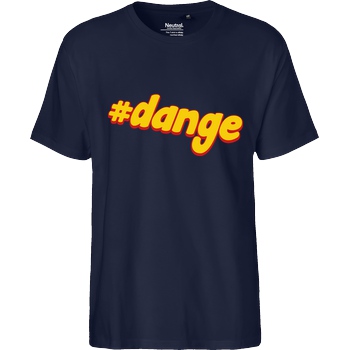 Kunga Kunga - #dange T-Shirt Fairtrade T-Shirt - navy